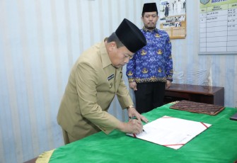 Pelantikan Pejabat Fungsional Pengelola Pengadaan Barang/Jasa di Lingkungan Pemerintah Kabupaten Asahan