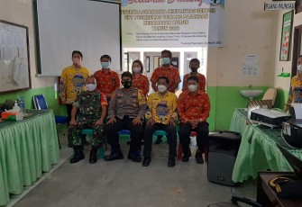 Foto Bersama  usai Lokakarya Mini Lintas Sektoral Puskesmas Tewang Pajangan