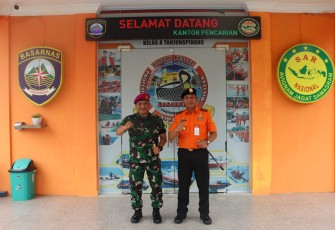Danyonmarhanlan IV saat Kunjungi Kantor Badan SAR Tanjungpinang 