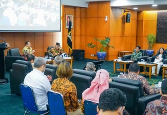 Bamsoet dalam Temu Pakar Forum Aspirasi Konstitusi MPR RI, di Komplek MPR/DPR/DPD RI, di Jakarta, Rabu (30/11/22).