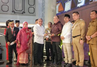 Kabupaten Asahan saat Raih Predikat Informatif dari Komisi Informasi Sumatera Utara