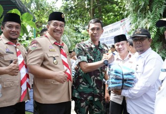 Wakil Bupati Asahan saat Serahkan Tanah Perkuburan Muslim Pada Masyarakat Kedai Ledang