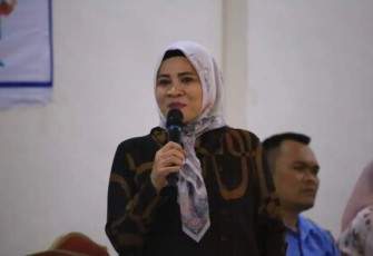 Plt. Kepala Dinas P3A Labuhanbatu Hj.Tuti Noprida
