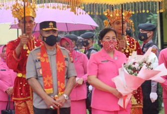 Kapolda Bengkulu Irjen Pol Drs Agung Wicaksono, M.Si saat Kunker ke Polres Mukomuko