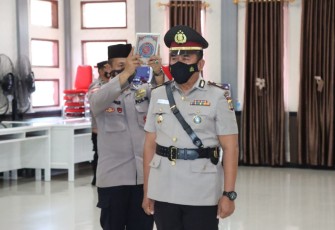 AKP Zulkifli saat dilantik sebagai Kasatpolairud