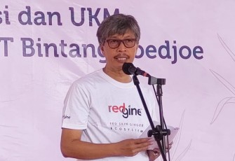 Deputi Bidang Usaha Mikro KemenKopUKM Eddy Satriya mewakili Menteri Koperasi dan UKM, dalam acara Peluncuran Program Pengembangan Rantai Pasok Usaha Mikro di Kabupaten Ponorogo, beberapa waktu lalu.