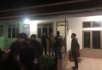 Satgas Gakkum dan Preemtif Operasi Pekat Nala II-2022 Polres Rejang Lebong saat Razia Minggu malam (27/11/2022). 