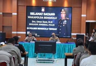 Wakapolda Bengkulu saat Kunjungi Polres Kepahiang dan Benteng