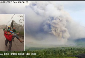 Potret Erupsi Gunungapi Semeru