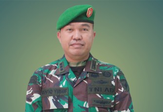 Dandim 1016/Palangka Raya Kolonel Inf Rofiq Yusuf, S.Sos