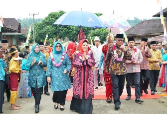 Derta Rohidin saat roadshow ke Kabupaten Kaur, Kamis (13/10).