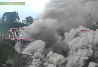 Pasca erupsi gunung semeru
