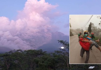 Pasca erupsi gunung semeru