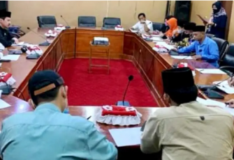 Rapat Penjadwalan Paripurna LKPJ Wali Kota Bengkulu
