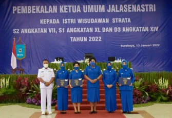 Ketum Jalasenastri Berikan Pembekalan