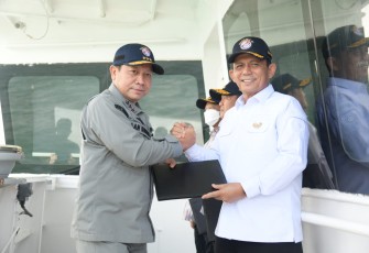 Gubernur Kepri Bersama Mendagri Berkunjung ke Pulau Karang Singa