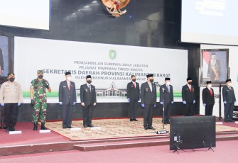  Pelantikan Sekda Kalbar