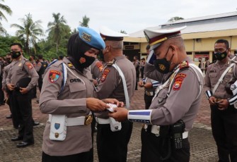 Bid Propam Polda Bengkulu Gelar Gaktiplin
