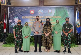 Lepas sambut Dandim 0714 di pendopo Kab. Semarang