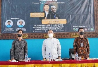 Giat try out dan Seminar Motivasi Pendidikan IKAMM Pesibar, Minggu (23/1/2022)