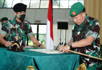 Serah Terima dan Penyerahan Tugas PJU Kodam XIV