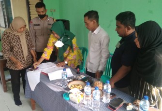 PT Multi Rancabangun Prima dengan pemerintah Desa Ngraho menandatangani perjanjian kerjasama investasi pembangunan sarpra situs religi Purwosuci