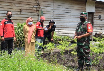 Babinsa Koramil 1016-01/Pahandut, Pelda Nurkholis, laksanakan upaya khusus peningkatan hasil produksi pertanian 