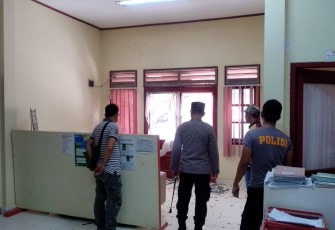 Polres Benteng lakukan Penyelidikan kasus pengrusakan Kantor PT.RAA