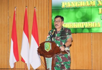 Pangdam XII/Tpr Silaturahmi dengan Forkopimda