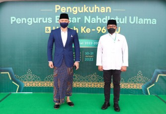 Pengukuhan pengurus PBNU di Balikpapan