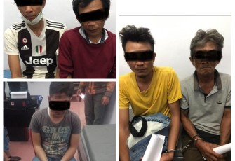 Pelaku pengedar dan pemakai narkoba yang diamankan tim Sat Resnarkoba Polres Rejang Lebong