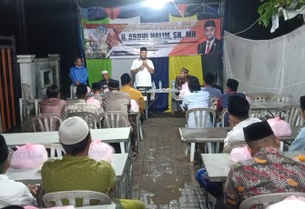 Anggota DPRD Jatim saat menggelar reses I tahun 2022