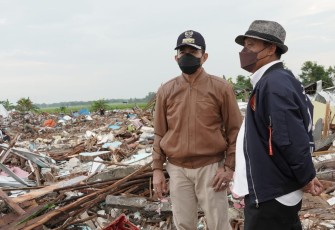 Bupati Haryanto bersama Wabub Saiful Arifin