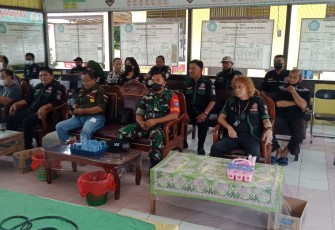 Pembentukan Poktan Kelurahan Marang, di Balai Kantor Kelurahan Marang, Kecamatan Bukit Batu, Palangka Raya