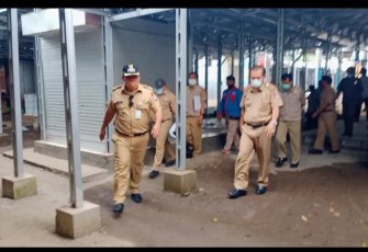 Wakil Bupati Kendal, Windu Suko Basuki, lakukan sidak di Pasar Weleri Relokasi