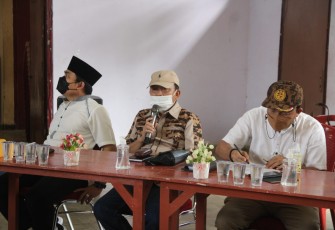 Sekda Provinsi Bengkulu, saat Rapat Pemaparan Persiapan Menjadi Tuan Rumah Peringatan Hari Puncak Bela Negara dan KBN Nasional 2022