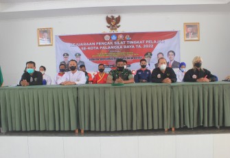 Penutupan Kejuaraan Pencak Silat Tingkat Pelajar se-Kota Palangka Raya