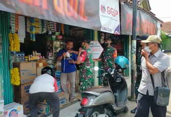 Satgas penanggulangan Covid Tersono, terus menggalakkan operasi Yustisi PPKM Level-2