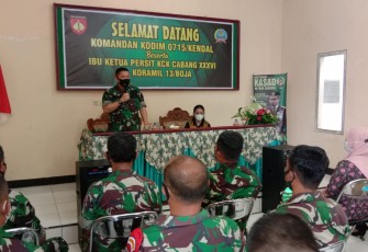 Kunker Dandim 0715/Kendal, ke Koramil 13/Boja