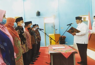 Pengukuhan Dewan Pendidikan Pasaman, oleh Bupati Beny Utama