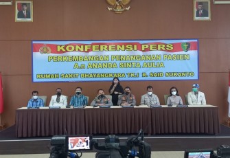 RS Polri berkolaborasi untuk mengoptimalkan pengobatan Sinta Aulia, bentuk tim beranggotakan para ahli dan pakar