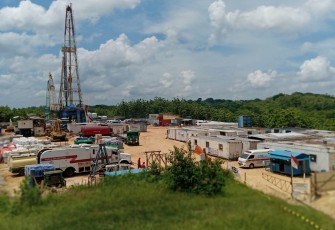 Lokasi sumur Semanggi P17 S, di Kecamatan Jepon, Kabupaten Blora, Jawa Tengah