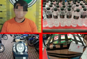 NY (18) asal Kota Blitar, beserta barang bukti