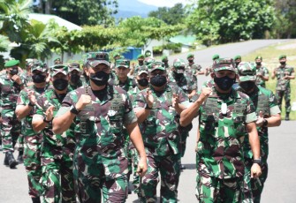 Pangkogabwilhan III Kunjungi Kodam XVIII/Kasuari, Banyak Kenangan Luar Biasa 