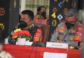 Pangdam IX/Udayana Ikuti Rapat Progres Penyelenggaraan MPP dan Pemberdayaan UMKM