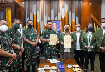 Kasad Terima Audiensi UPN Veteran Jakarta 