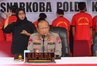 Polda Kalteng Musnahkan 2 Kg Sabu Dengan 12 Tersangka