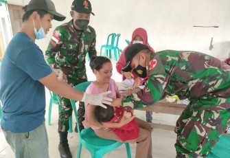 Posyandu Balita  Puskesmas dan Satgas di Perbatasan