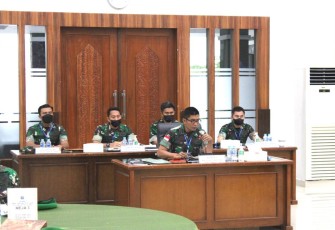 Asintel Kasdam XII/Tpr Pimpin Rakernis Bidang Intelijen
