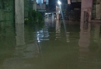 ilustrasi genangan air banjir
